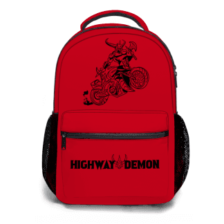 Highway Demon Red Rider Premium Backpack